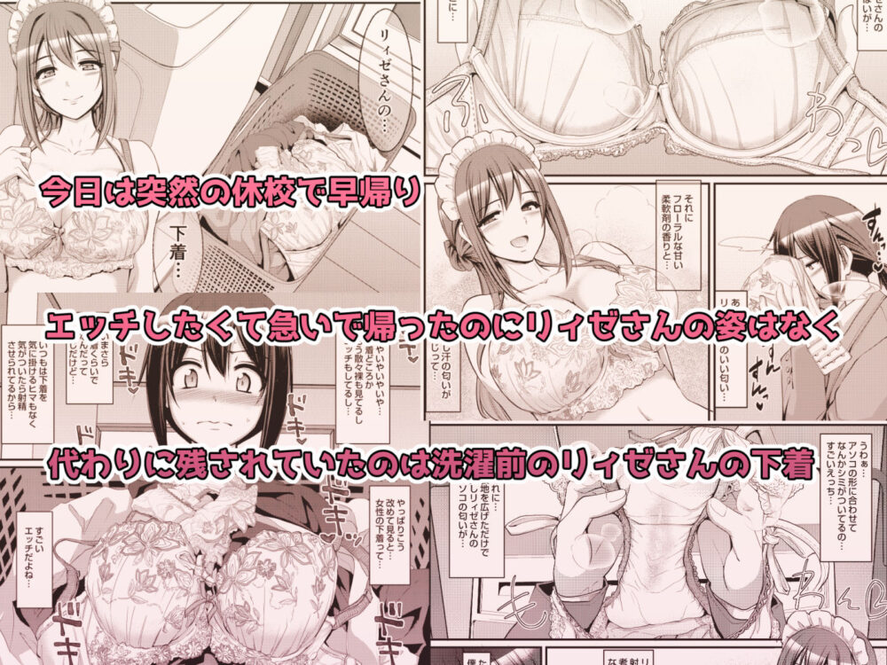 あまあまサキュバスメイドリィゼさん2 画像2