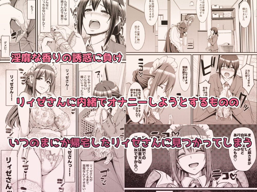 あまあまサキュバスメイドリィゼさん2 画像3