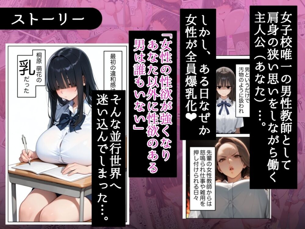 俺しか勃起できない世界  〜Kカップ爆乳陰キャ教え子生オナホ化計画〜 画像2