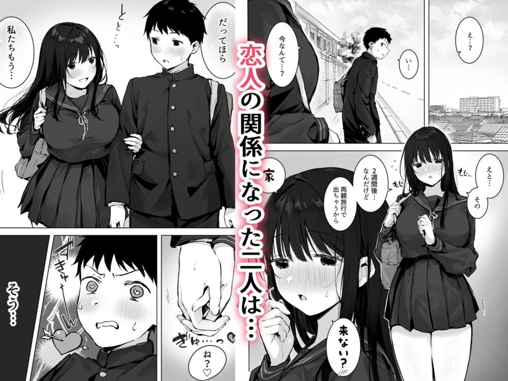 どすけべ美少女JKとお家えっち…完。 画像1