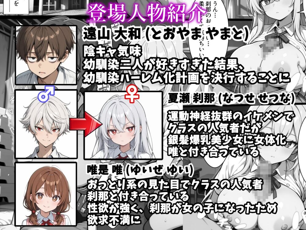 幼馴染をTSさせたので彼女共々堕とす話 画像6