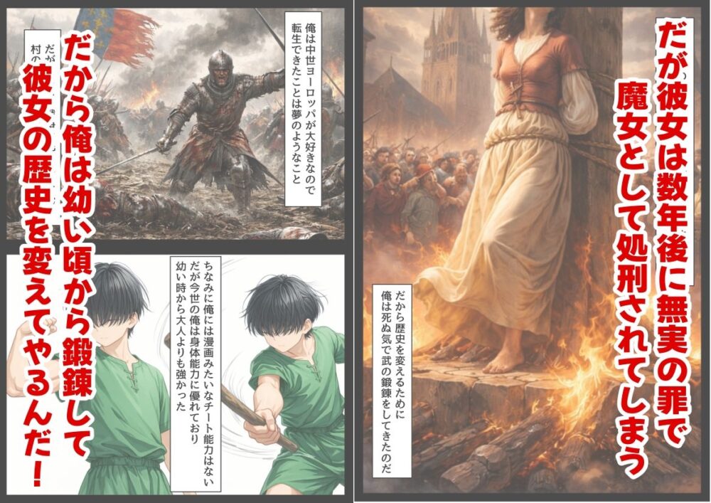 ジャンヌダル●の幼馴染に転生した俺は、彼女の悲惨な歴史を変える！！ 画像2