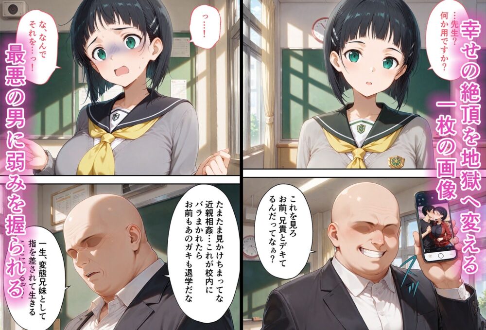 弱みを握られた俺の彼女が寝取られ堕ちるまで 直葉編 画像2