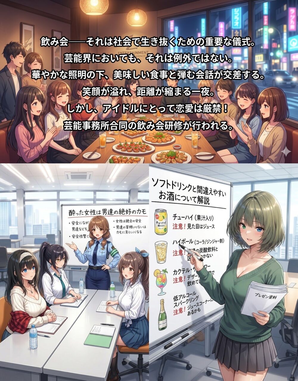 飲み会で喰われるアイドル達2 画像1